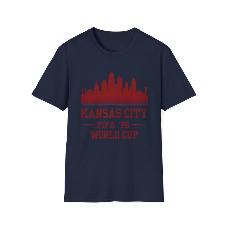 Kansas City skyline T-Shirt | KC FIFA '26 World Cup design image 7