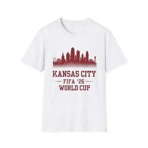 Kansas City skyline T-Shirt | KC FIFA '26 World Cup design image 3