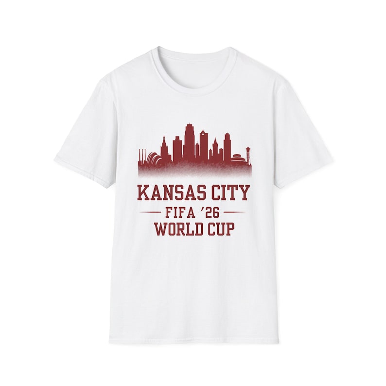 Kansas City skyline T-Shirt | KC FIFA '26 World Cup design image 3