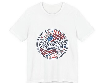 America Since 1776 T-Shirt | USA 250 Vintage Distressed Patriotic Tee