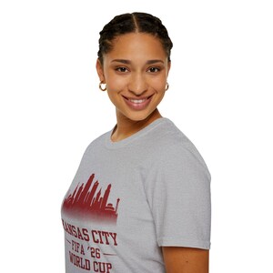 Kansas City skyline T-Shirt | KC FIFA '26 World Cup design image 10