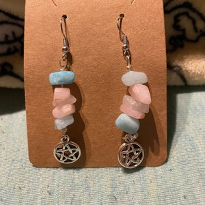 The Magic Pride Collection: The Transgender Witch Earrings
