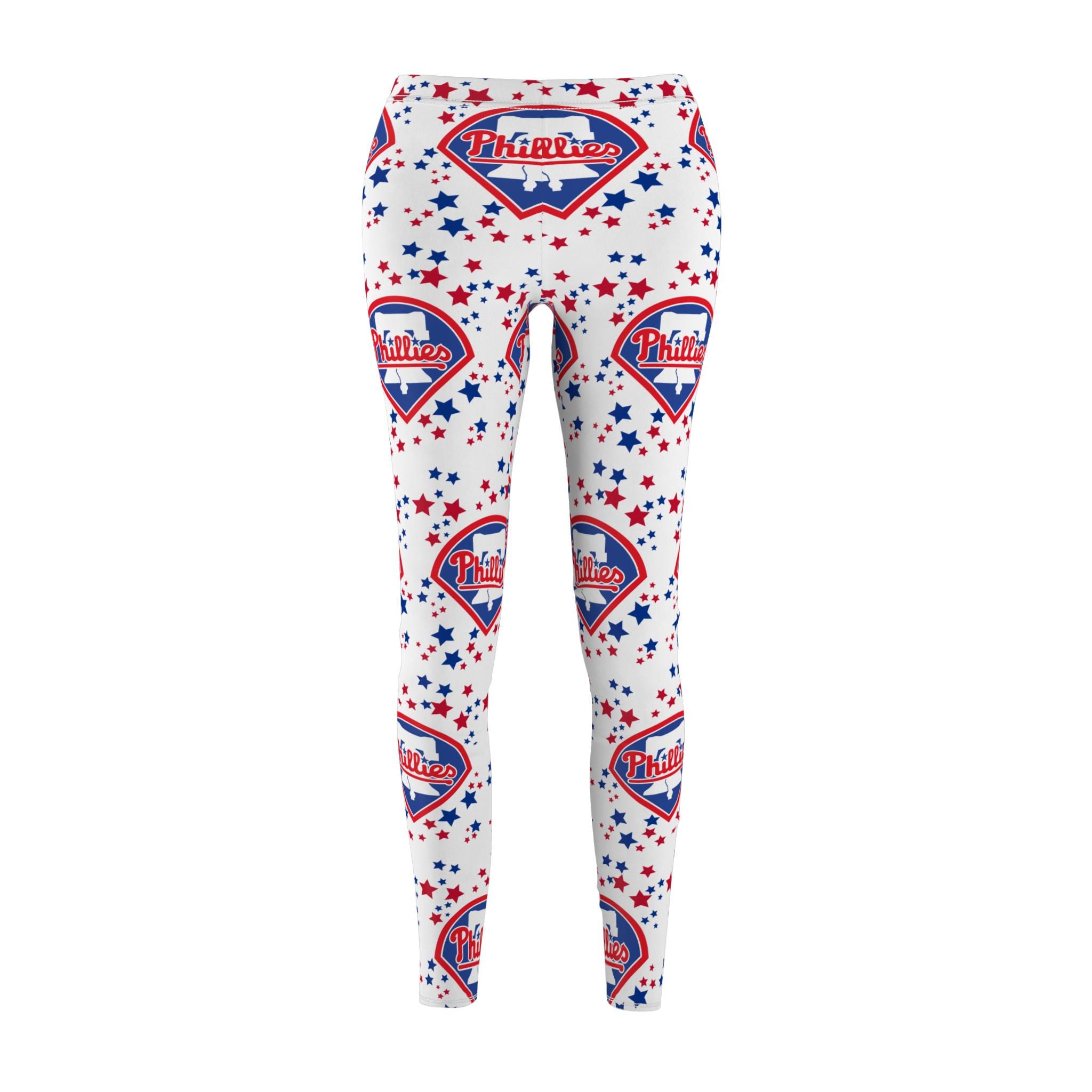 Phillies Baseball Stars Inspired Women's Casual Leggings - Etsy