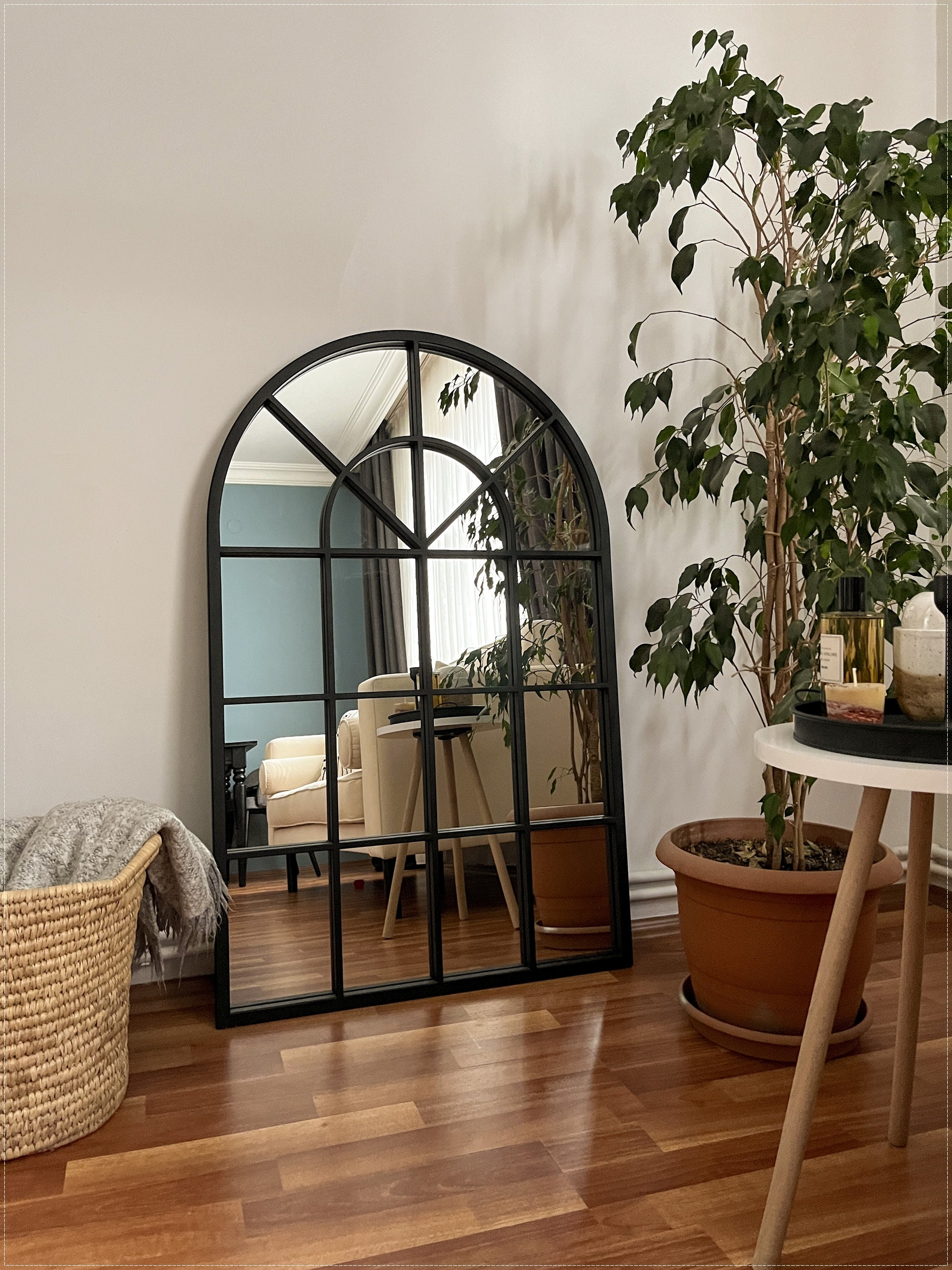 Arched Mirror Bedroom Mirror Mirror Wall Art Window Mirror Etsy