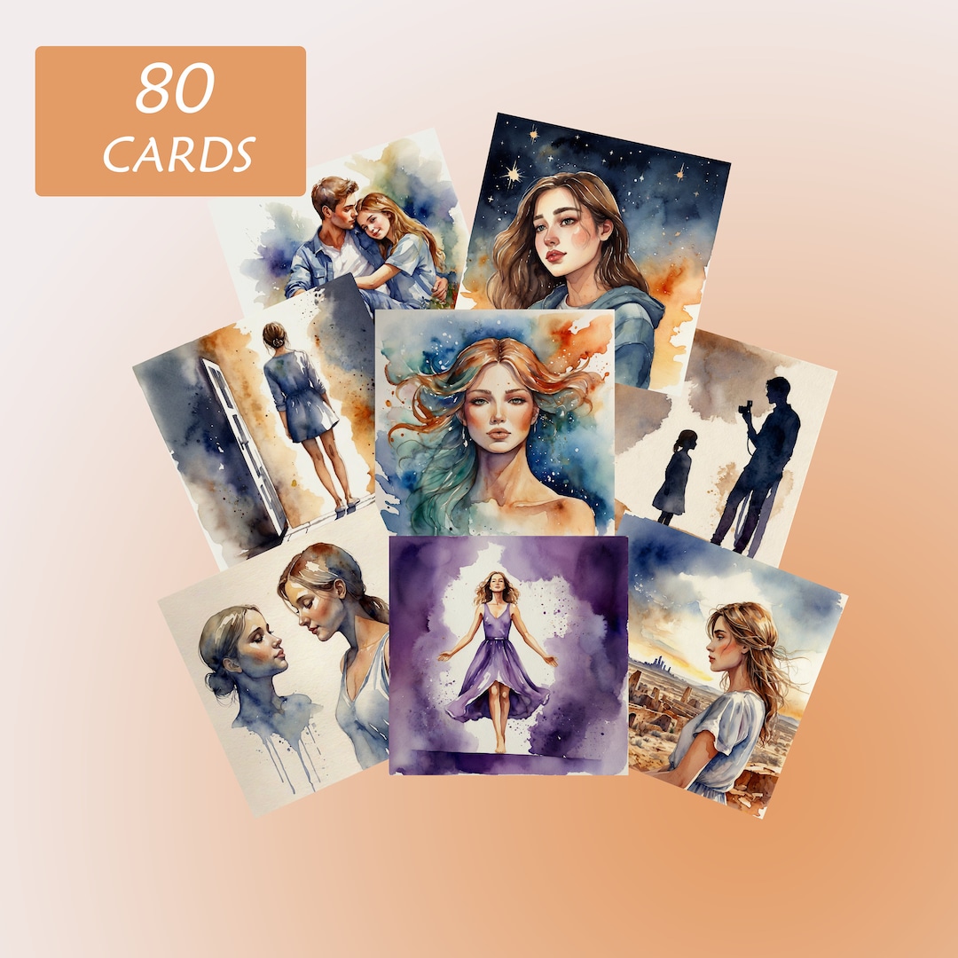 80 Metaphoric Cards, Creativity and Insight Tool (digital PNG) - Etsy