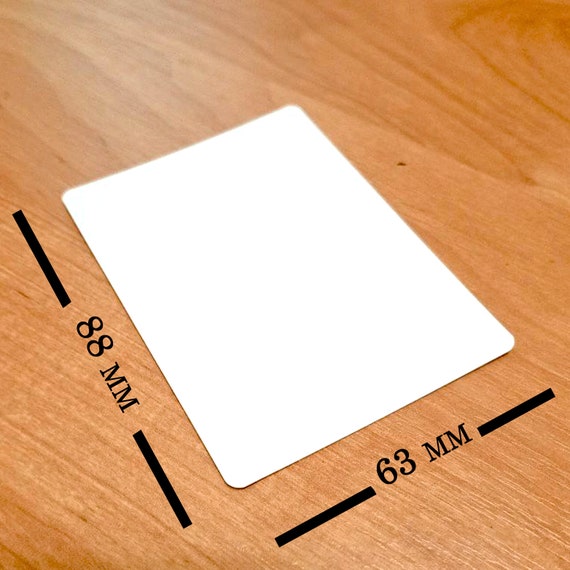 White Blank Playing Cards 63 X 88 Mm Size (310 Gsm) - 300 Ps - Etsy White Blank Playing Cards 63 X 88 Mm Size (310 Gsm) - 300 Ps - Etsy
