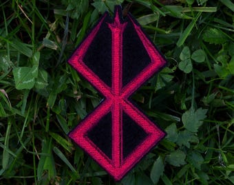 Anime Embroidered Iron-on Patch - Brand of Sacrifice Mark Badge