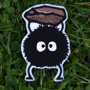 GHIBLI INSPIRED PATCH/ Anime Embroidered Patch/ Iron-On Cartoon Badge/ Applique Cute Patch Accessory for Clothes/ Ghibli Hayao Miyazaki
