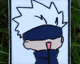 Parche bordado de anime: divertida insignia termoadhesiva estilo manga