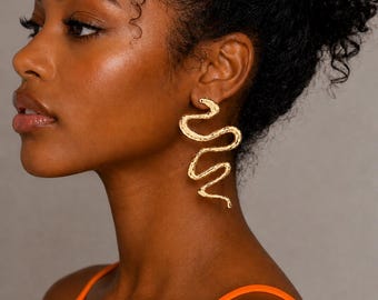 Inzoka Snake Earrings