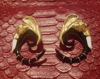 Elephant Necklace, Bracelet, and Earrings