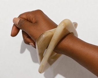Jiwe Triangle Bangle