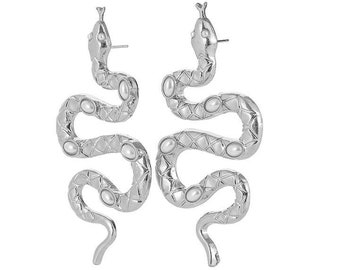 Inyoka Snake Earrings