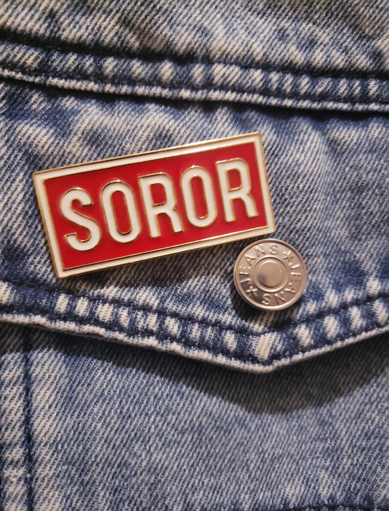 DST Pins and Brooches SOROR pin