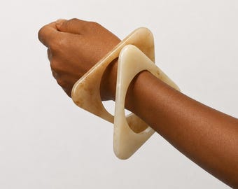 Jiwe Triangle Bangle