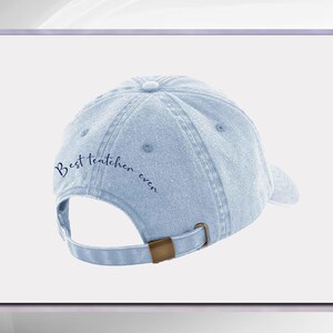 VINTAGE CAP WITH BACK EMBROIDERY