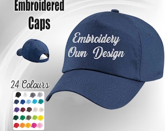 Personalized Embroidered Baseball Cap: Custom Name or Logo