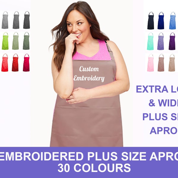 Plus Size Apron Etsy UK