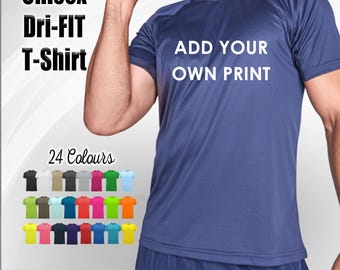 Personalized Dri-FIT T-Shirt: Custom Logo, Unisex Sport Tee