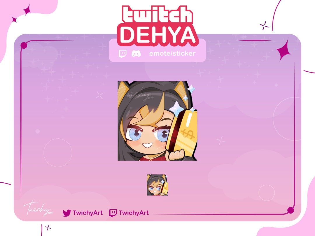 Dehya Credit Emote for Twitch / Discord Sticker / Youtube | Genshin ...