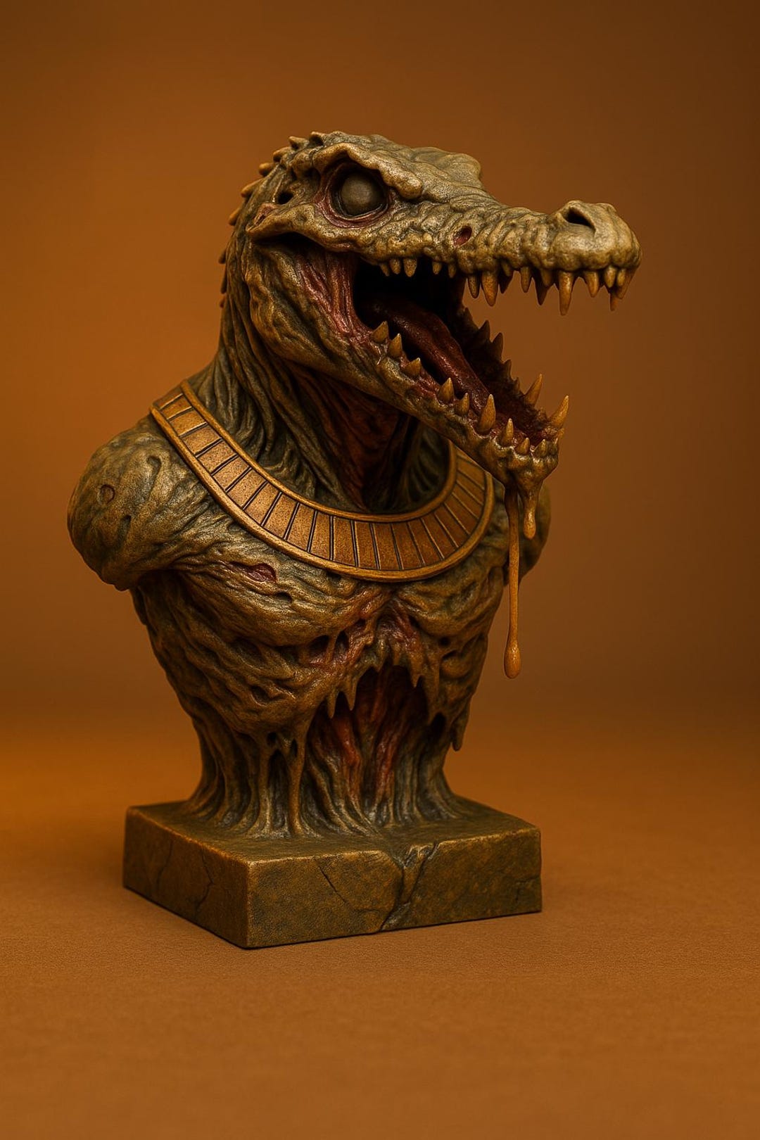 Zombie Sobek Zombie Sobek Bust STL File – 3D Printable Egyptian Horror Statue - Etsy ...