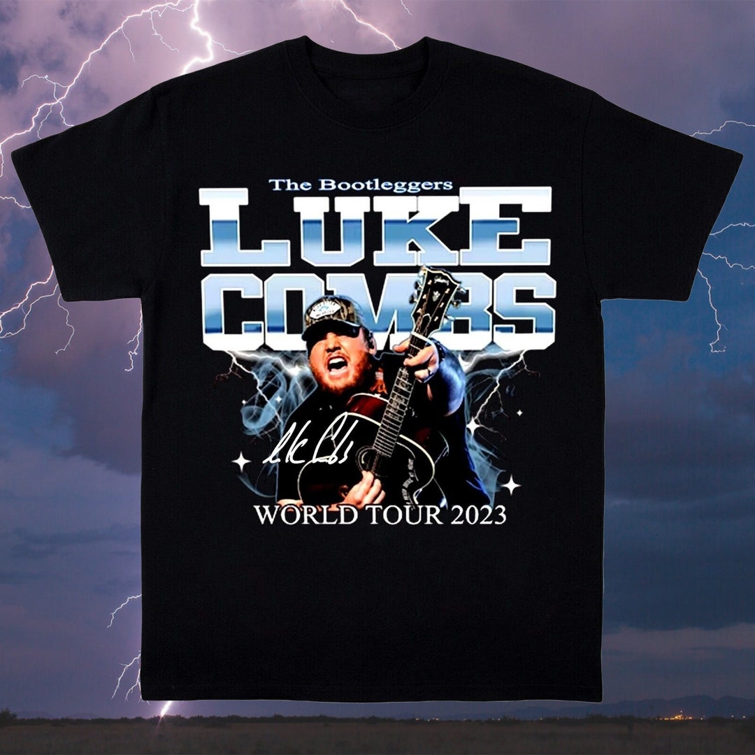 Luke Combs World Tour 2023 Shirt Luke Combs Tour Shirt Luke Etsy