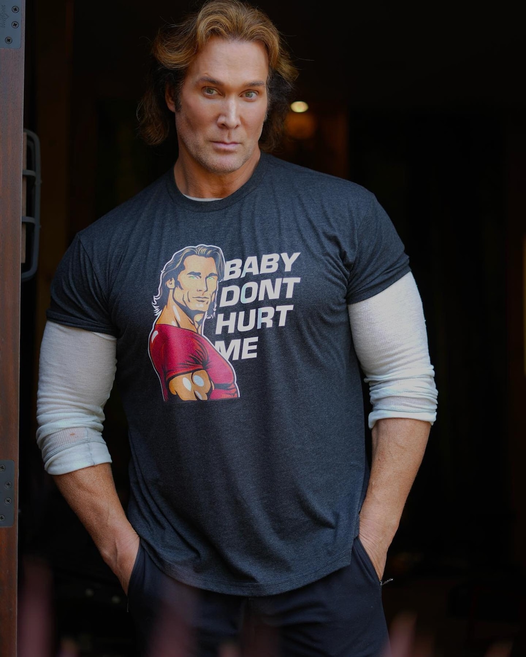 Mike Ohearn Funny Meme Gym T Shirt Gift Baby Don't Hurt Etsy