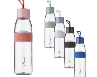 Mepal Trinkflasche Ellipse personalisiert , Wasserflasche mit Name bedruckt, Auslaufsichere Sportflasche Schule & Büro, Geschenk für Sie Ihn