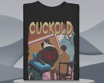 Funny Cuckold T-Shirt: Humorous Pervert Design, Unisex Cotton Tee (Mature)