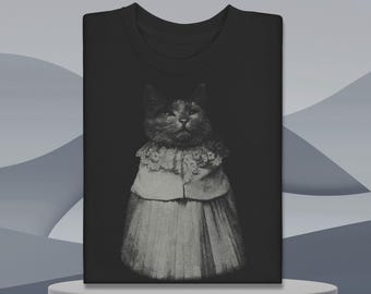 Camiseta con meme de gato gracioso, regalo irónico y maldito para amantes de los gatos