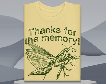Camiseta de mantis religiosa: divertida camiseta vintage de insectos