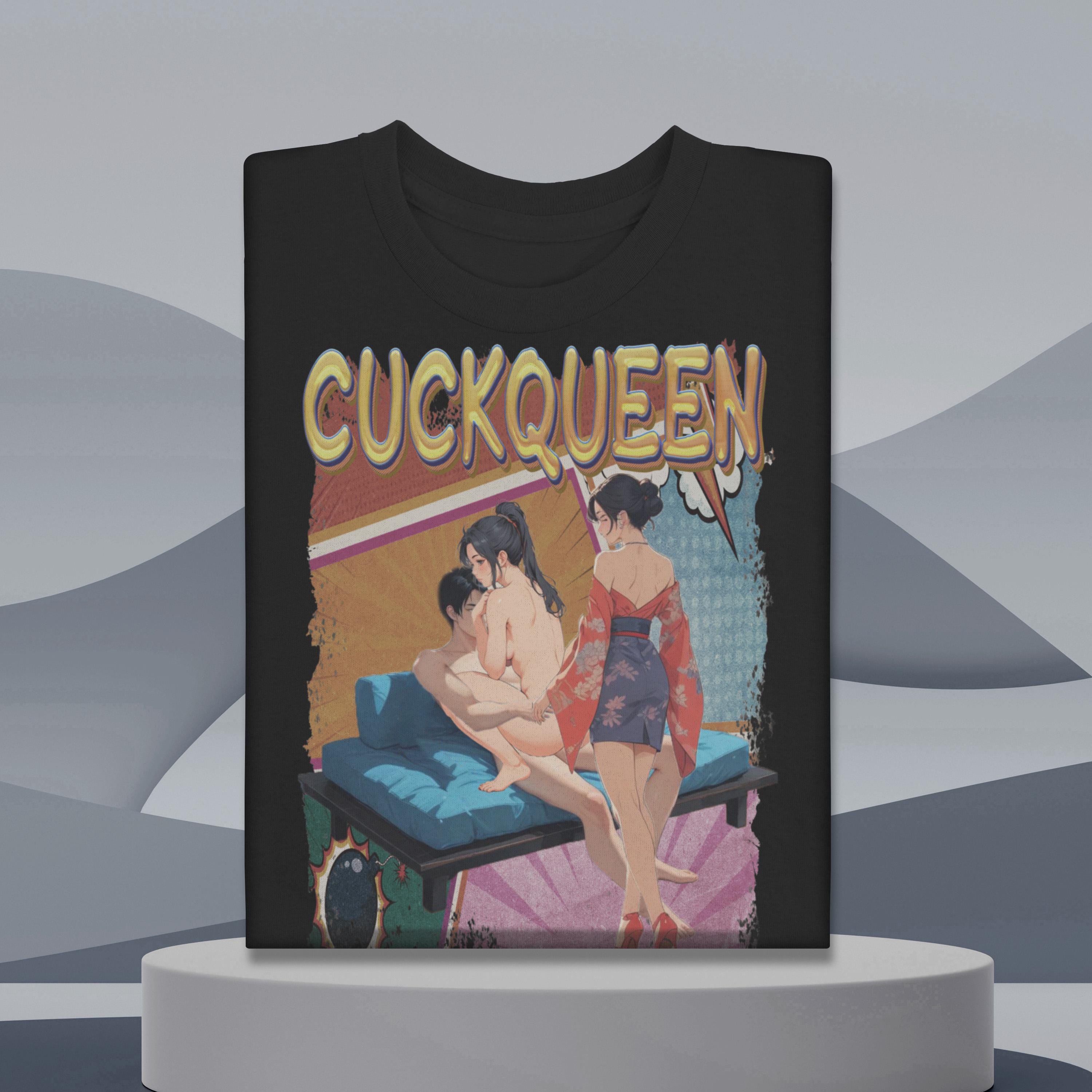 Lustiges Cuckqueen Unisex T-Shirt: Rude Humor Geschenk