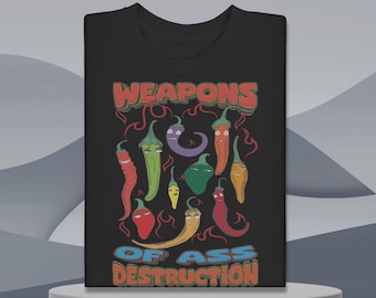 Funny Chili Pepper Graphic T-Shirt: Spicy Foodie Gift