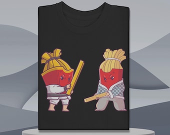 Funny Potato Fighting Shirt: A humorous French Fries Story