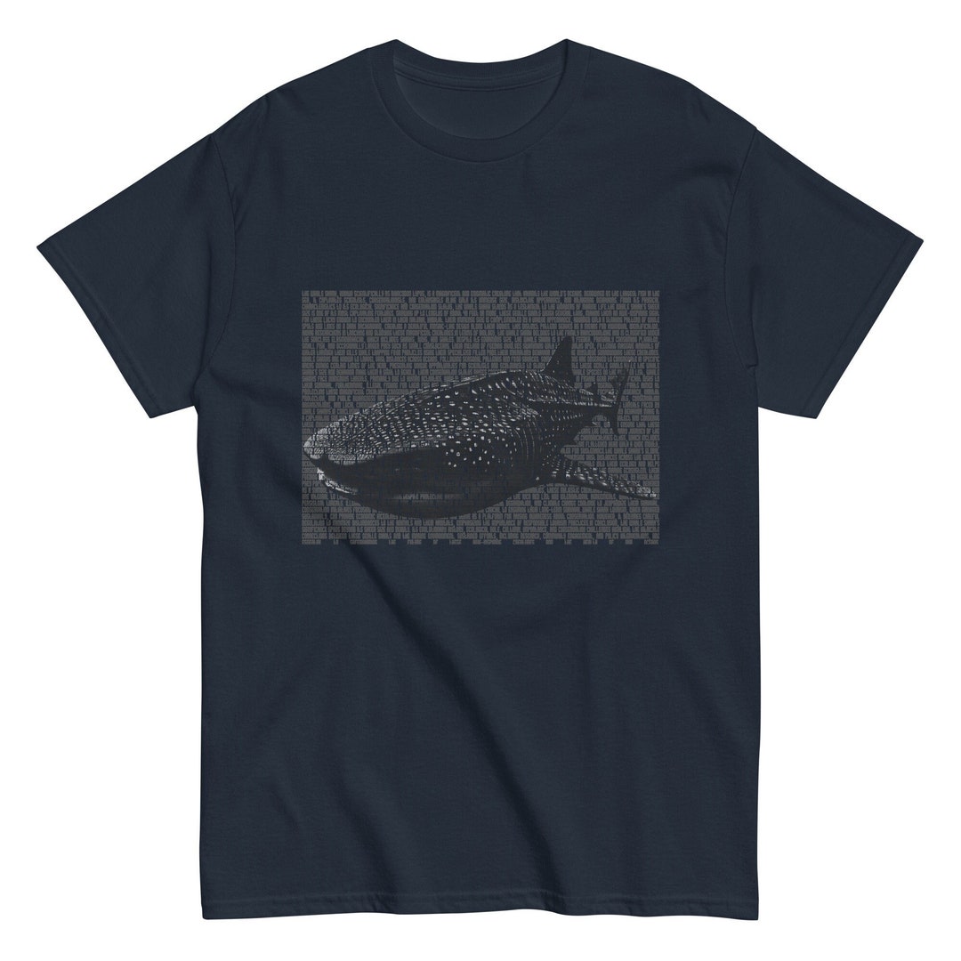 Great Whale Shark T-shirt - Ocean Animal Lover Gift Tshirt - Ocean ...