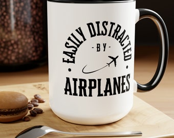Taza de piloto de 15 onzas, taza de piloto divertido, regalo de la escuela Filght, regalo de piloto de aerolínea, taza de aviación, nueva taza de piloto, taza de piloto divertido, regalo de taza de piloto