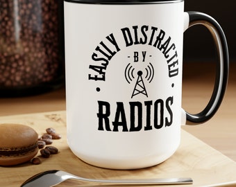 Taza de radioaficionado, radioaficionado, taza de operador de radio, regalo de radioaficionado, radioaficionado, tazas de radioaficionados