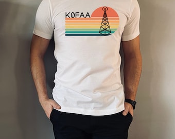 Camisa de señal de llamada de radioaficionado personalizada, camisa de radioaficionado, camisa de operador de radioaficionado, regalos de radioaficionado, radioaficionado, camisa de señal de llamada de radioaficionado