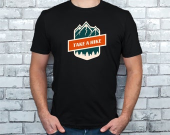 Tome una camisa de caminata, camisa al aire libre, haga una caminata, camisa de montaña, camisa de campista, regalo de amante de la naturaleza, camisa de viaje por carretera, camisa al aire libre, senderismo