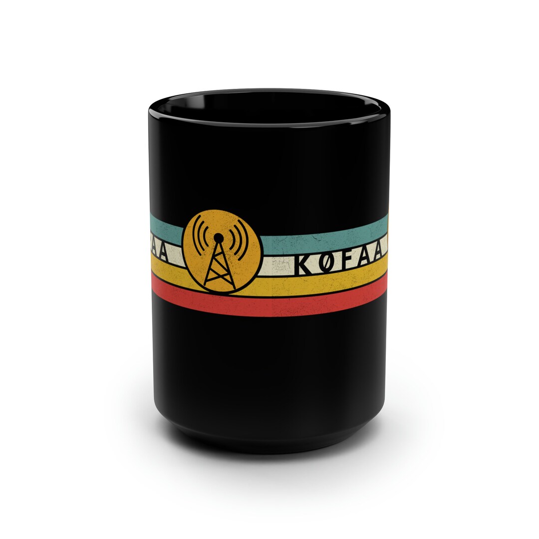 Personalized Ham Radio Call Sign Mug, Ham Radio, Radio Operator Mug ...