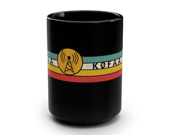 Taza personalizada de señal de llamada de radioaficionado, radioaficionado, taza de operador de radio, regalo de radioaficionado, radioaficionado, taza de señal de llamada de radioaficionado