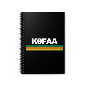 Personalized Ham Radio Call Sign Spiral Notebook, Ham Radio, Radio Operator Notebook, Ham Radio Gift, Amateur Radio, Ham Radio Call Sign
