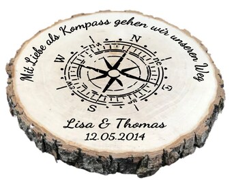 Baumscheibe personalisiert, Liebe, Rustikal, Geschenk, Geburtstag, Türschild, Geburtstagsgeschenk, Hochzeitsgeschenk, Umzug, Dekoration,Wand