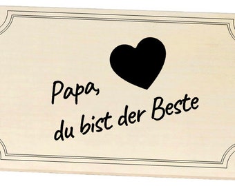 Cutting board personalized, Father's Day, breakfast board, desired name, gift, birthday present, school, baptism, cooking, decoration, cooking