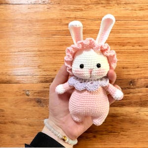 Crochet Pattern Bunny Rabbit, Amigurumi Easter Plush Bunny Tutorial, Crochet Bunny Pattern, Amigurumi Rabbit, Crochet Bunny Snuggler Pattern