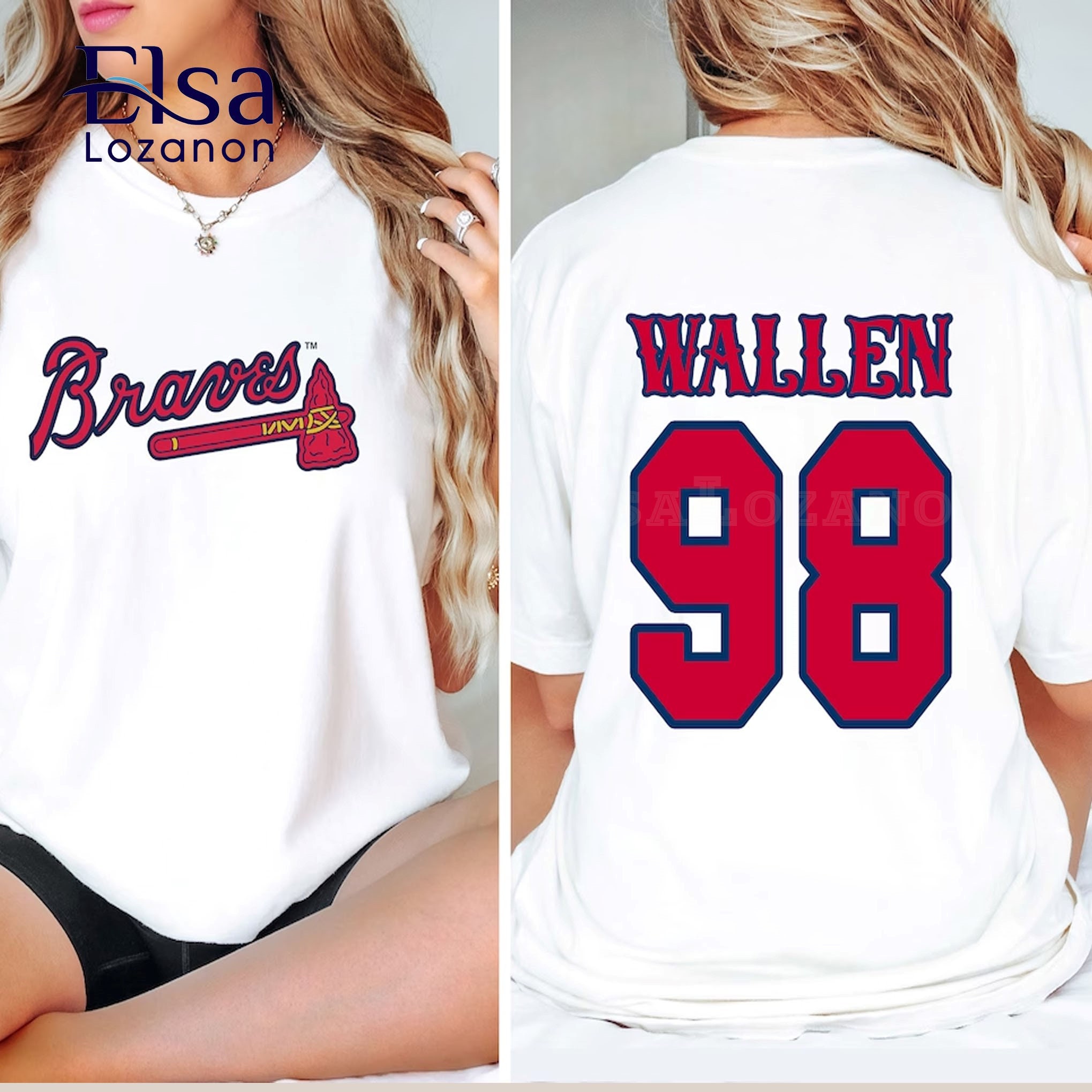 Morgan Wallen 98 Braves T-Shirt ⋆ Vuccie