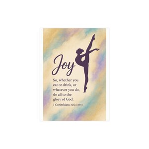 Joy Sponsor Card (Ricevi una piccola tessera per il tuo frigorifero e aiuta Joy a realizzare i suoi sogni!)