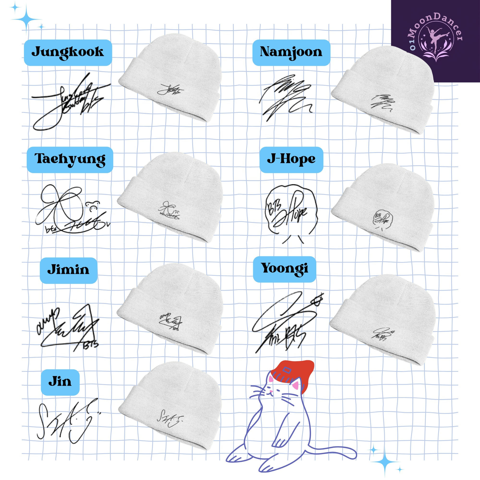 J Hope Signature - Etsy