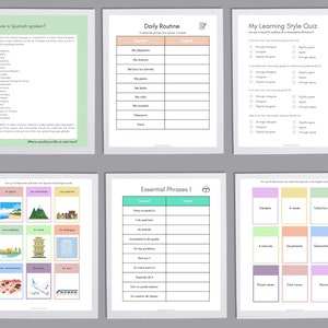 Mexican Spanish Learning E-Book: Latin America Study Guide (PDF)