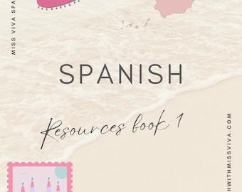 Learn Spanish E-Book: Spanish Language Learning Notebook (PDF)